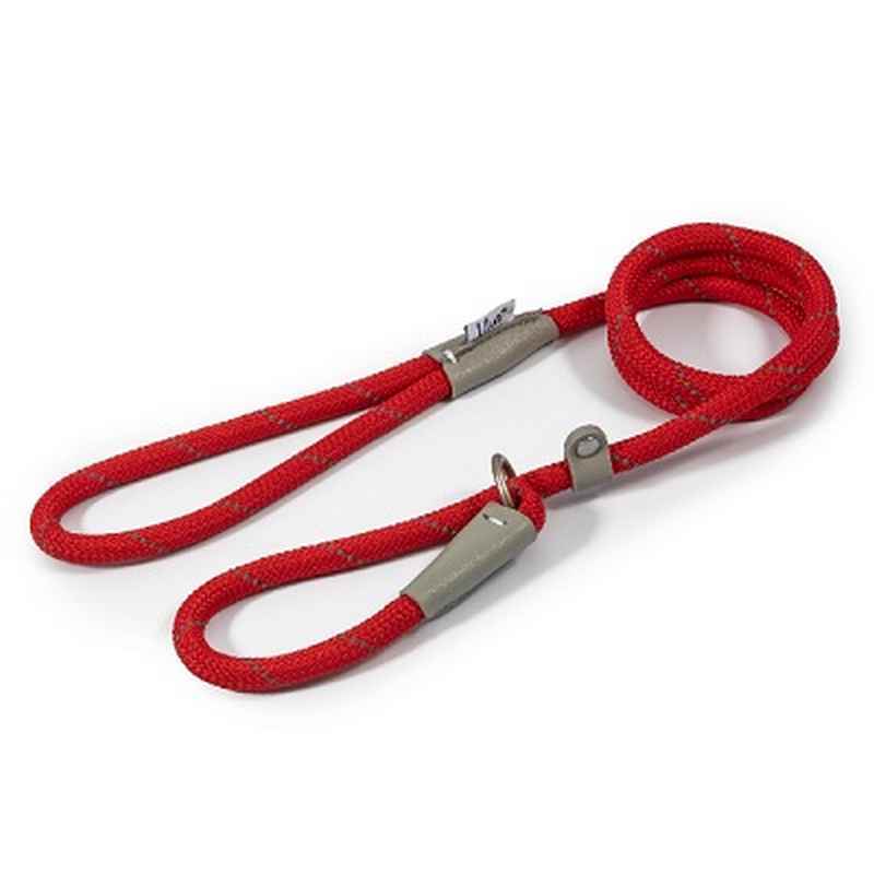 Ancol Viva Rope Reflective Slip Lead Red