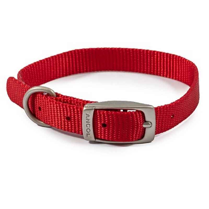 Ancol Viva Buckle Collar Red