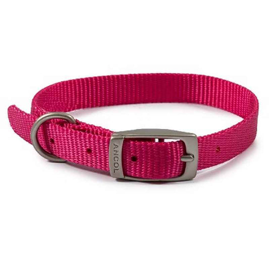 Ancol Viva Buckle Collar Pink