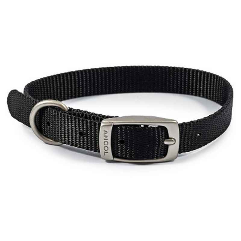Ancol Viva Buckle Collar Black