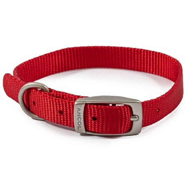 Ancol Viva Buckle Collar Red