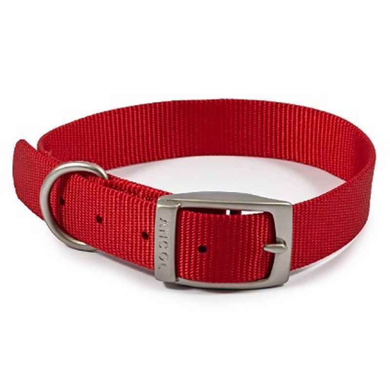 Ancol Viva Buckle Collar Red