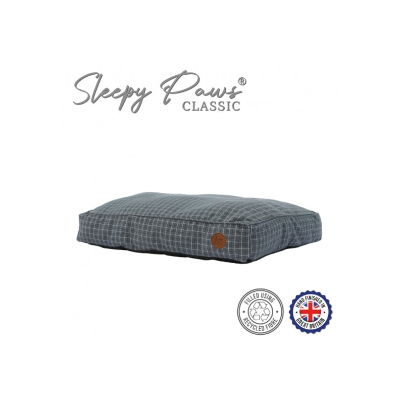 Ancol Sleepy Paws Classic Blue Check Mattress