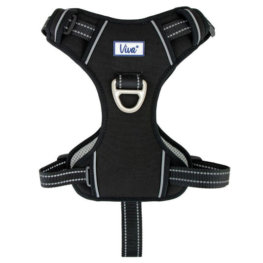 Ancol Viva Exercise & Travel Harness Black