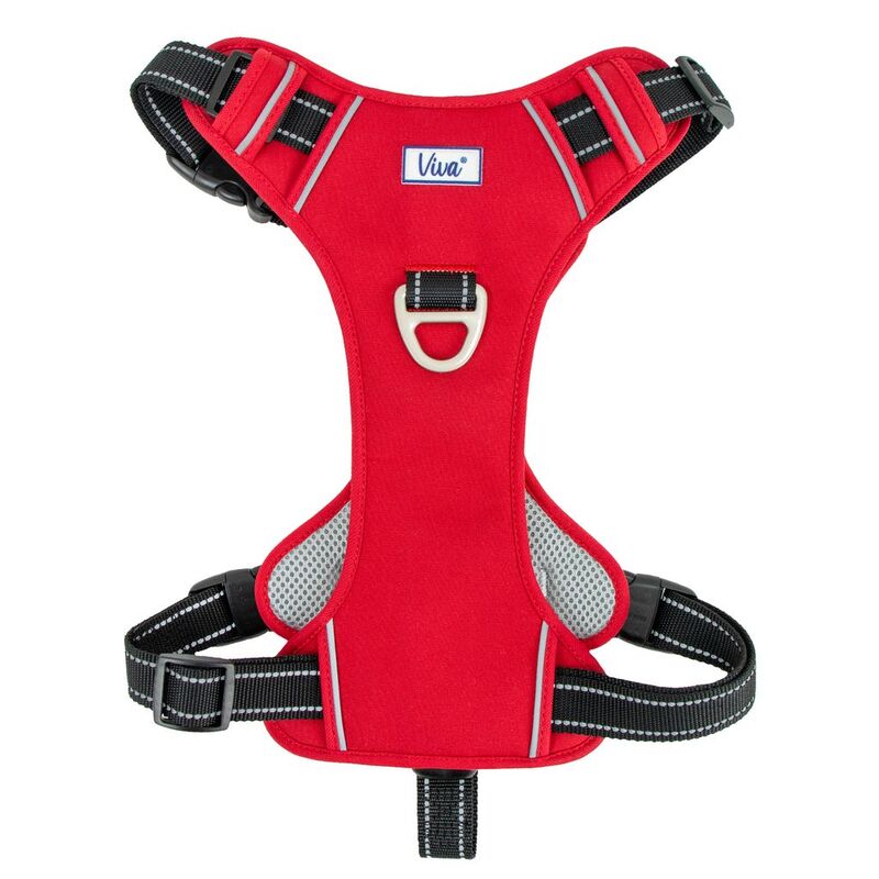 Ancol Viva Exercise & Travel Harness Red