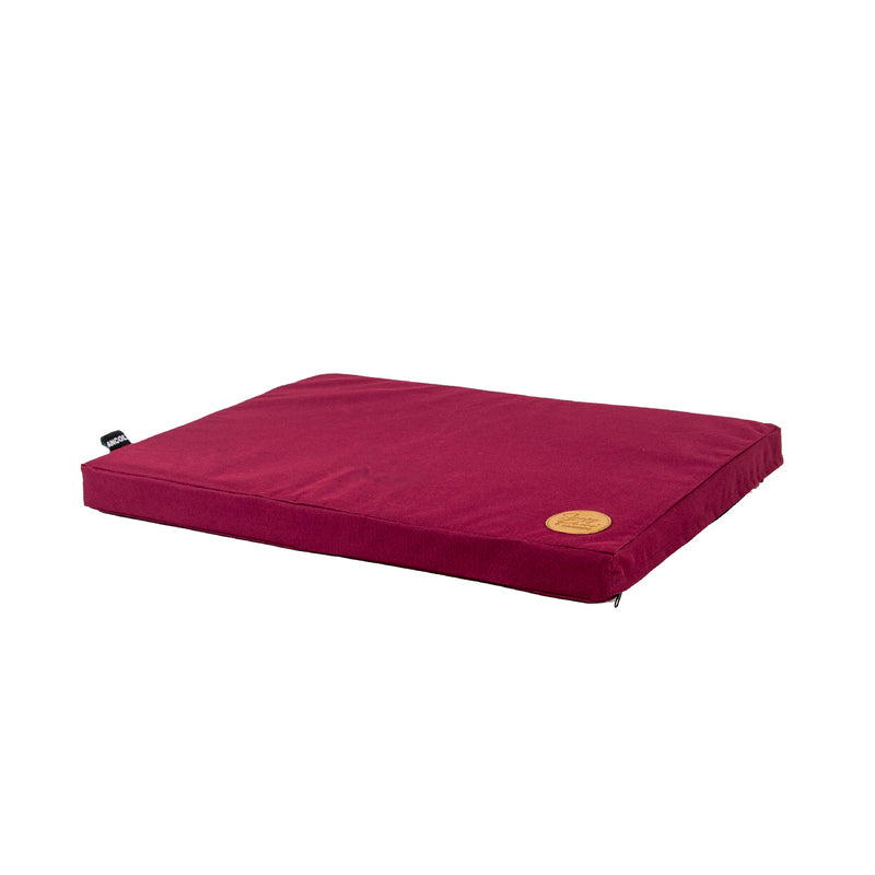 Ancol Sleepy Paws Waterproof Flat Pad/Mat Burgundy
