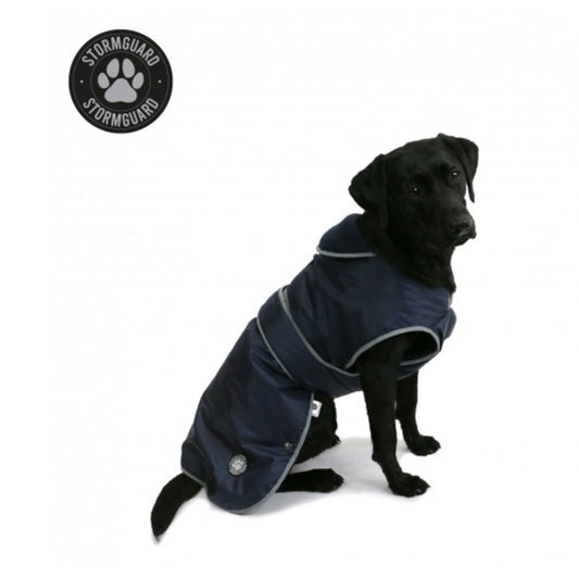 Ancol Stormguard Navy Blue Coat