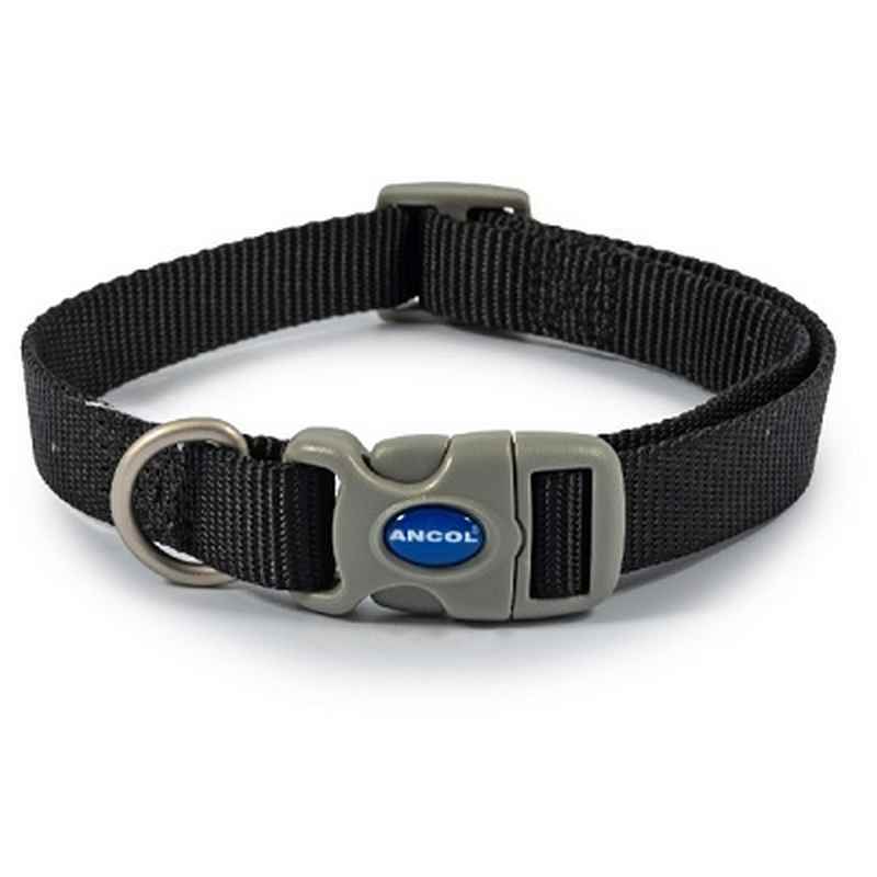 Ancol Viva Adjustable Quick Fit Collar Black