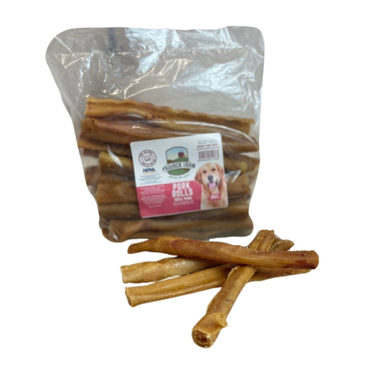 Nova Dog Chews Pork Rolls 20 - 23cm x 20 Pack