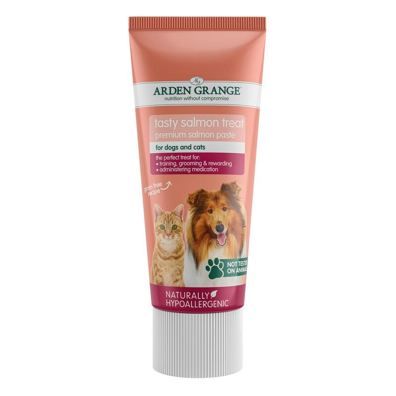 Arden Grange Tasty Salmon Treat Paste 75g x 12