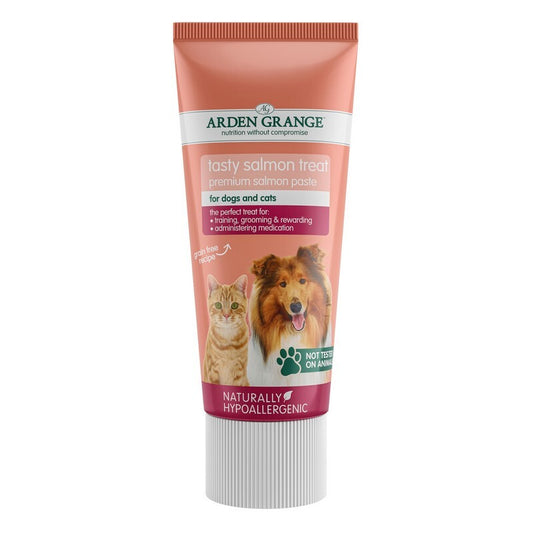 Arden Grange Tasty Salmon Treat Paste 75g x 12