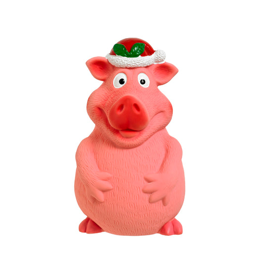 Good Boy Xmas Smiley Pig x 6