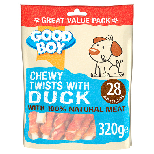 Good Boy Chewy Twists with Duck 320g x 5