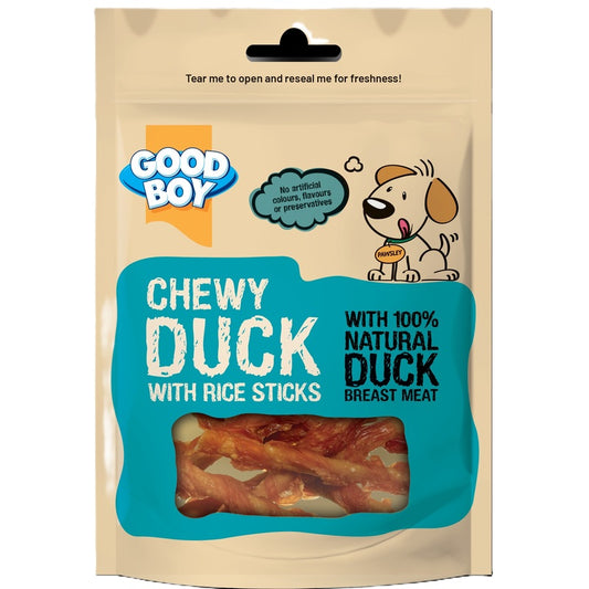 Good Boy Chewy Sticks Duck & Rice 70g x 10