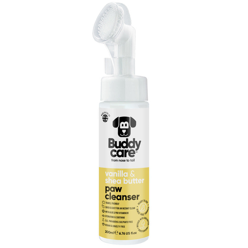 Buddycare Vanilla & Shea Butter Dog Paw Cleaner 200ml