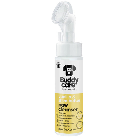 Buddycare Vanilla & Shea Butter Dog Paw Cleaner 200ml