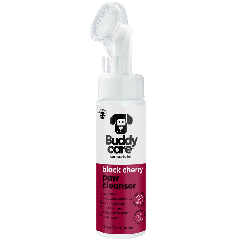 Buddycare Black Cherry Dog Paw Cleaner 200ml