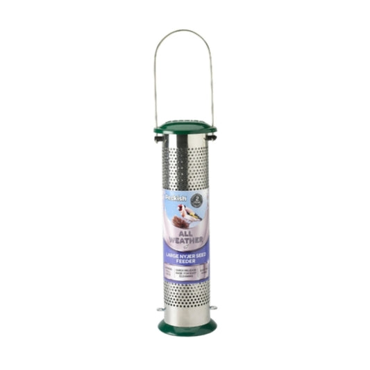 Peckish All Weather Large Nyjer Seed Feeder 30cm