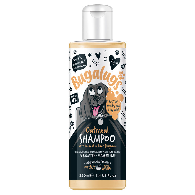 Bugalugs Oatmeal with Coconut & Lime Scented Dog Shampoo