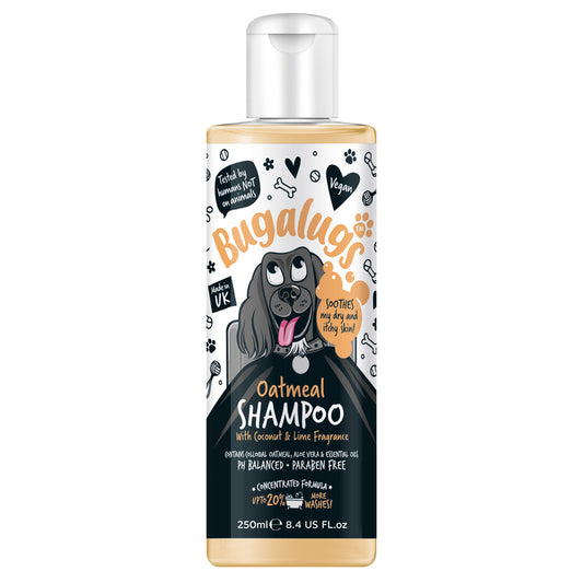 Bugalugs Oatmeal with Coconut & Lime Scented Dog Shampoo