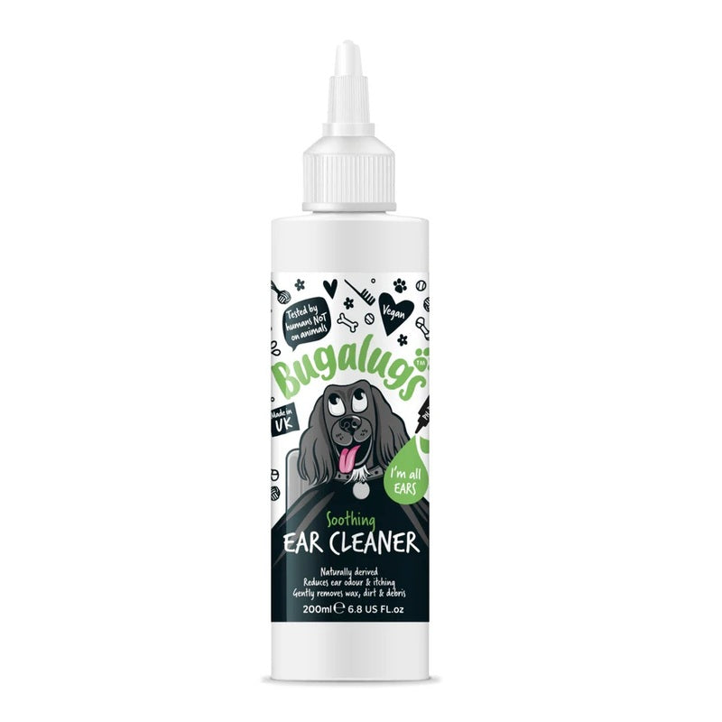 Bugalugs Soothing Ear Cleaner Solution for Dogs 200ml