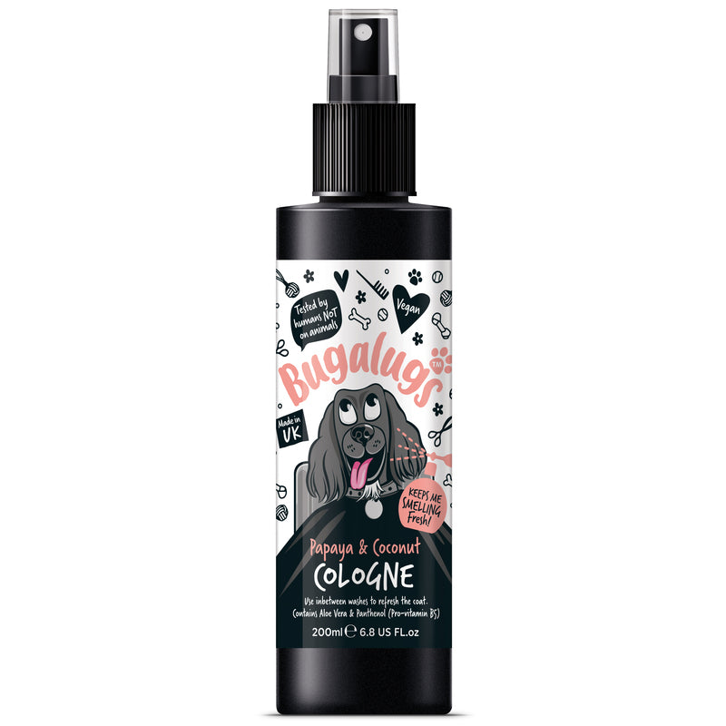 Bugalugs Papaya & Coconut Dog Cologne Spray 200ml