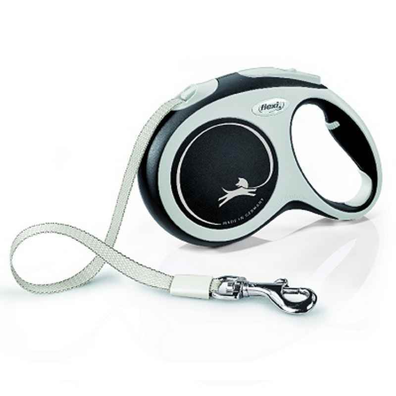 Flexi Comfort Tape Dog Lead Large Black