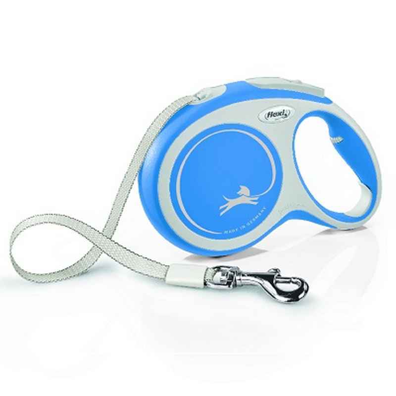 Flexi Comfort Tape Dog Lead Large Blue