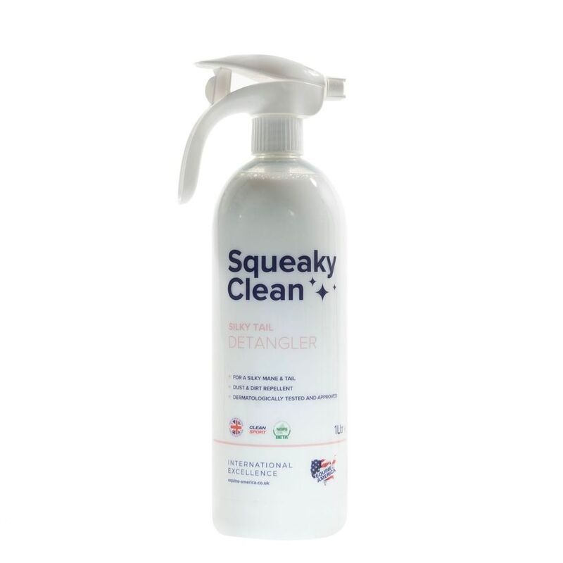 Equine America Squeaky Clean Silky Tail Detangler 1L