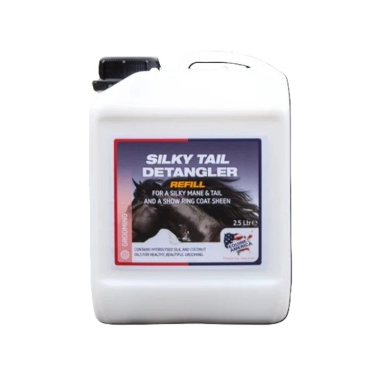 Equine America Squeaky Clean Silky Tail Detangler Refill 2.5 L