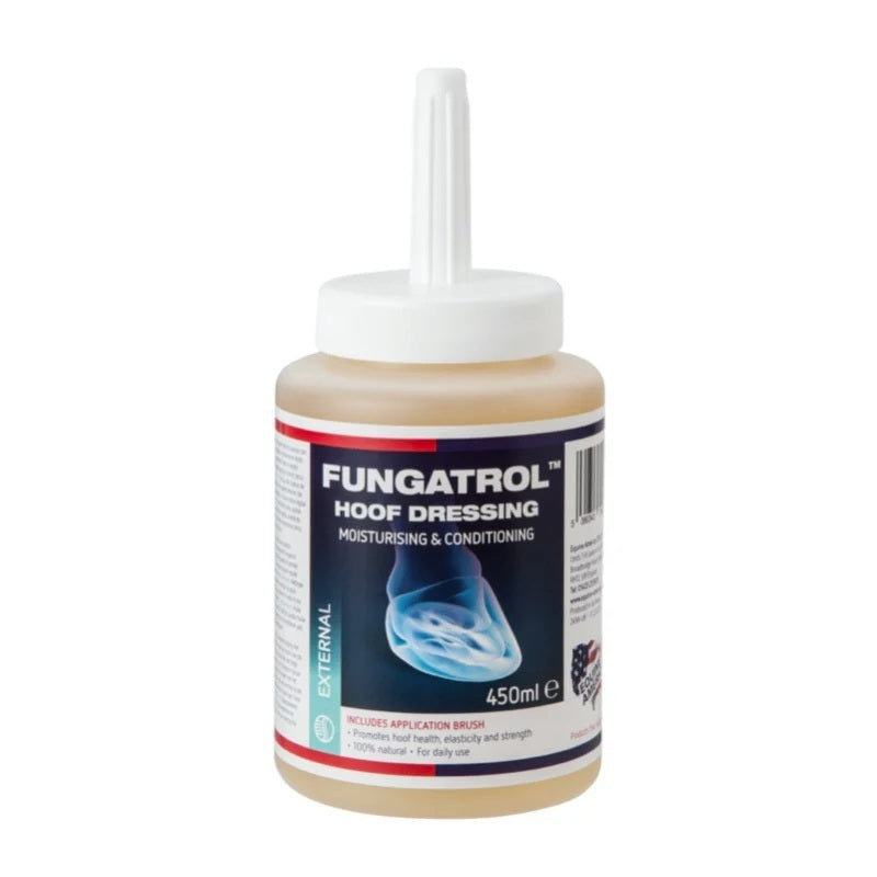 Equine America Fungatrol Hoof Dressing with Brush 450ml
