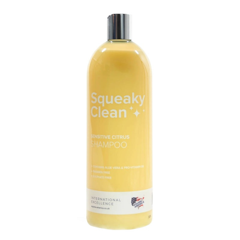 Equine America Squeaky Clean Sensitive Citrus Shampoo 1L