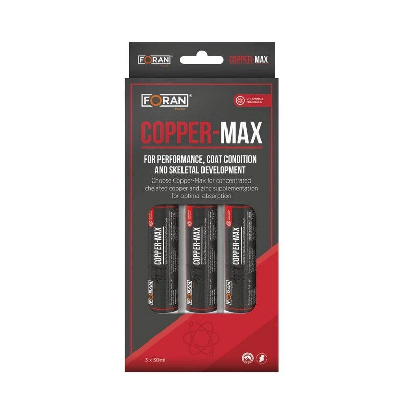 Foran Copper-Max Paste Syringe Triple Pack 30g x 3