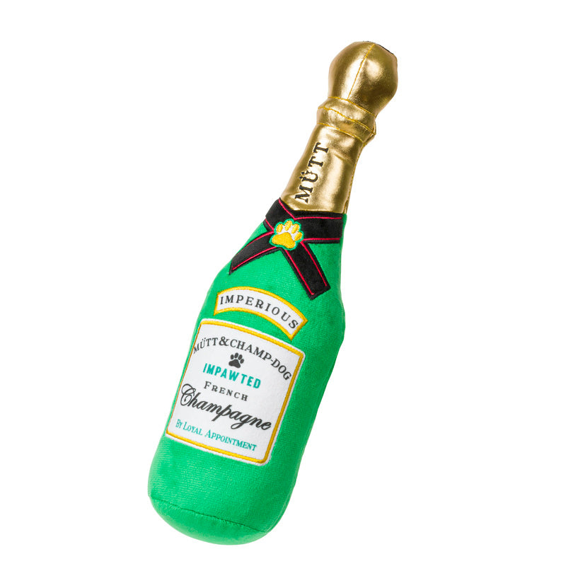 HOP Xmas Champagne Dog Toy