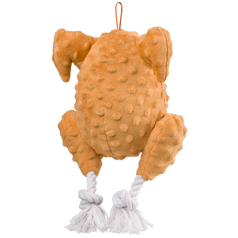 HOP Xmas Roast Turkey Dog Toy