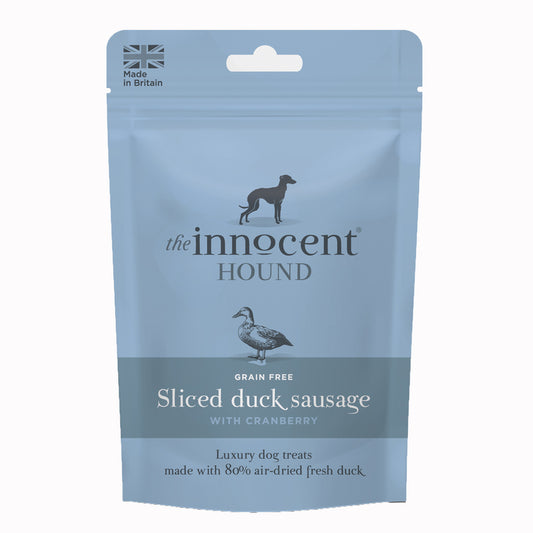Innocent Hound Sliced Duck Sausages with Cranberry 70 g