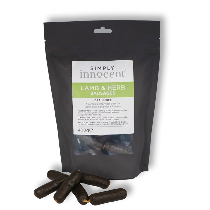 Simply Innocent Sausages Lamb & Herb 400g