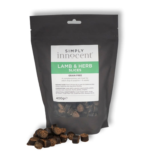 Simply Innocent Slices Lamb & Herb 400g