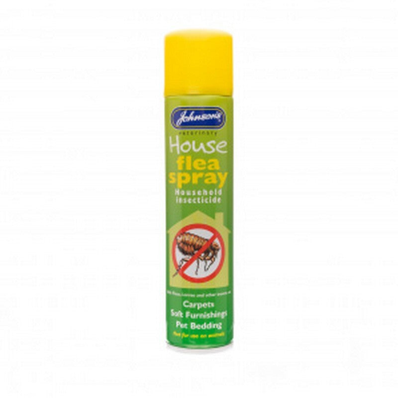JVP House Flea Spray Aerosol 400ml x 6