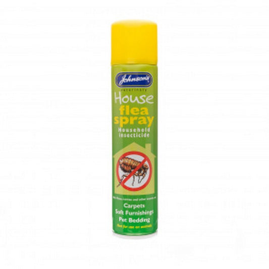 JVP House Flea Spray Aerosol 400ml x 6
