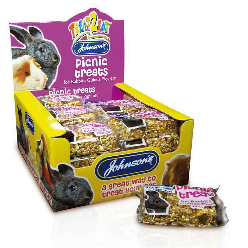 JVP Rabbit & Guinea Picnic Treats x 24