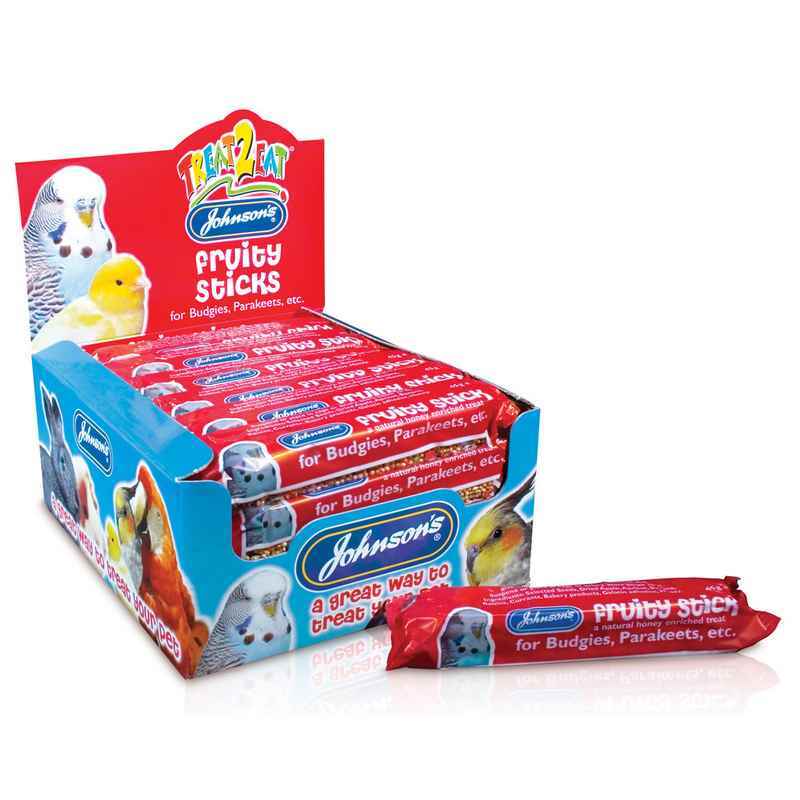 JVP Budgie Fruity Sticks x 28