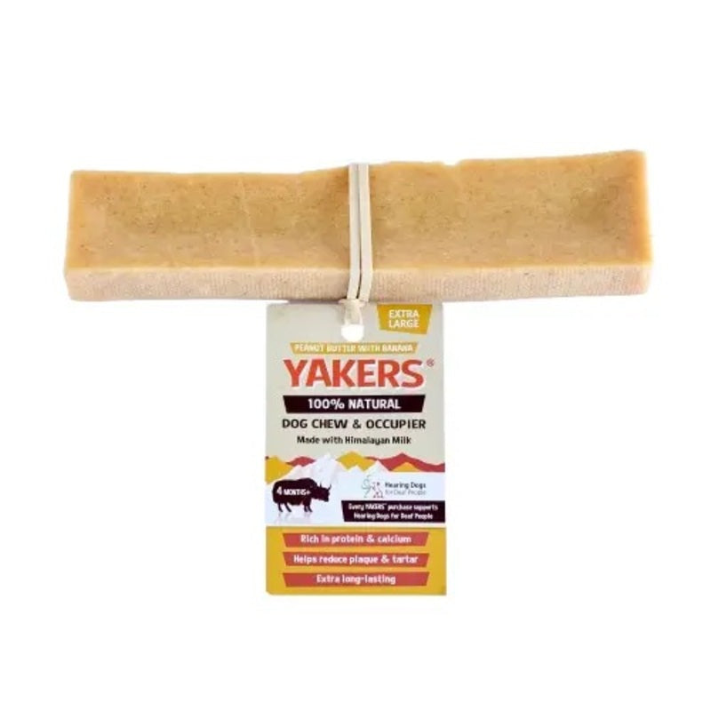 Yakers Peanut Butter & Banana Dog Chew