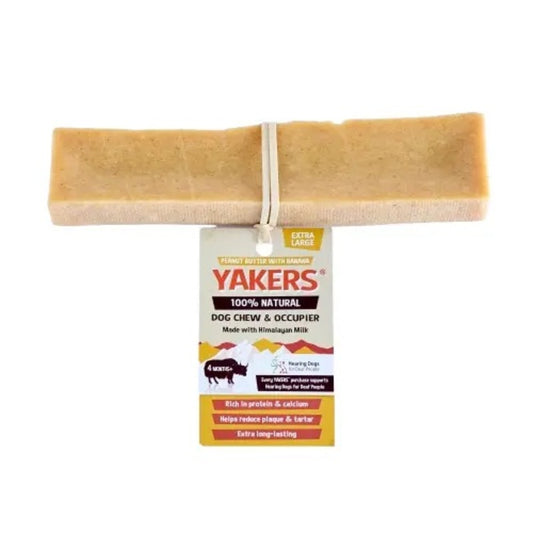 Yakers Peanut Butter & Banana Dog Chew