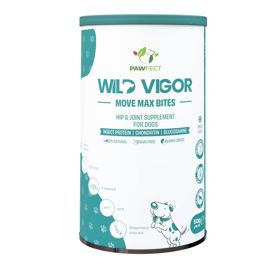 Pawfect Wild Vigor Move Max Hip & Joint Supplement Bites 70g