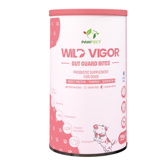 Pawfect Wild Vigor Gut Guard Probiotic Supplement Dog Bites 70g