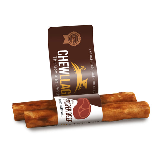Chewllagen Medium Roll with Proper Beef 5 x 2 pack x 35