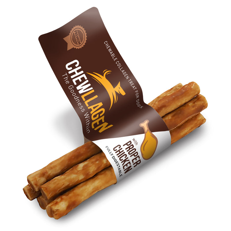 Chewllagen Mini Roll with Proper Chicken 5 x 5 pack x 40