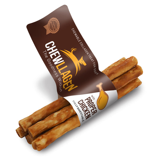 Chewllagen Mini Roll with Proper Chicken 5 x 5 pack x 40