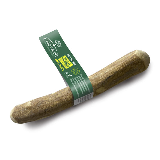 GoodWood Dog Chew Original Coffee Tree Wood Half